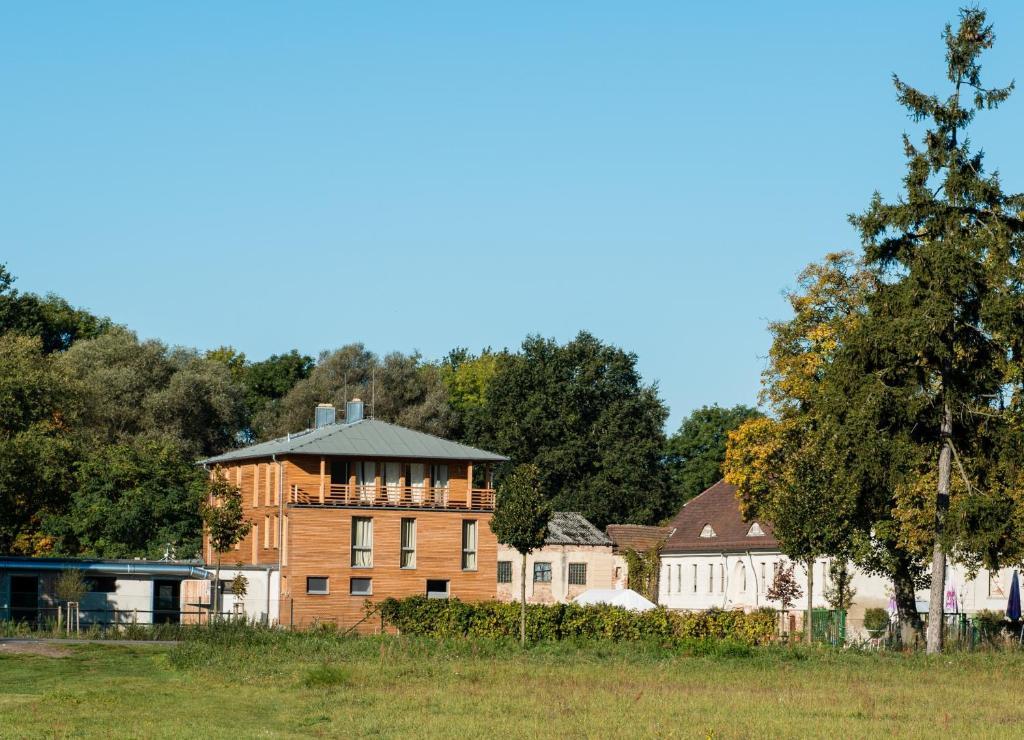 Gaestehaus Am Landgut Schonwalde-Glien Dış mekan fotoğraf