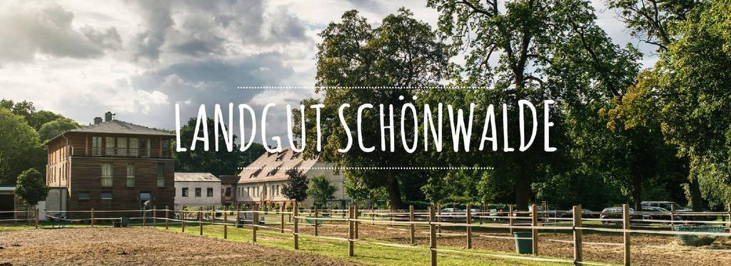 Gaestehaus Am Landgut Schonwalde-Glien Dış mekan fotoğraf